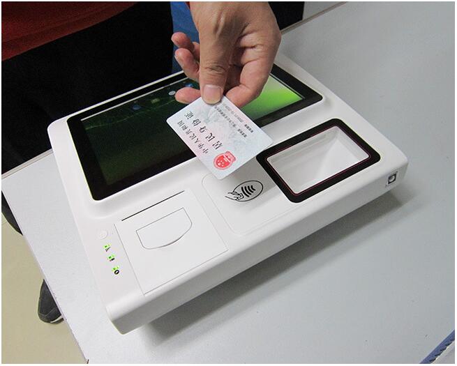 東信智能10寸臺(tái)式身份證指紋終端 東信智能10寸臺(tái)式身份證指紋終端