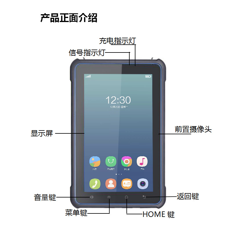 EST-P20手持身份證閱讀器平板