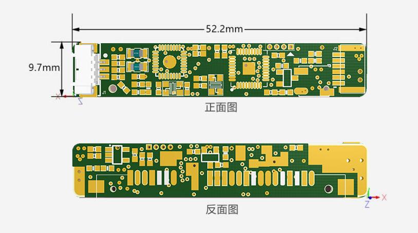 主控板尺寸圖 主控板尺寸圖